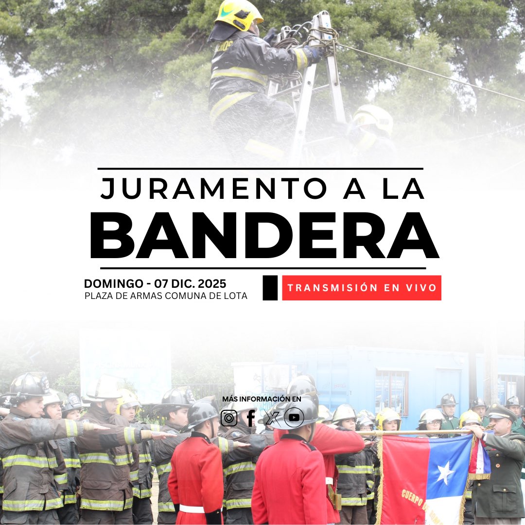 BOMBEROS LOTA tweet media