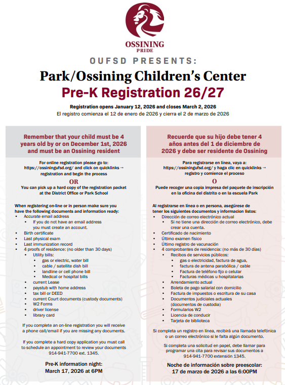 Ossining UFSD tweet media