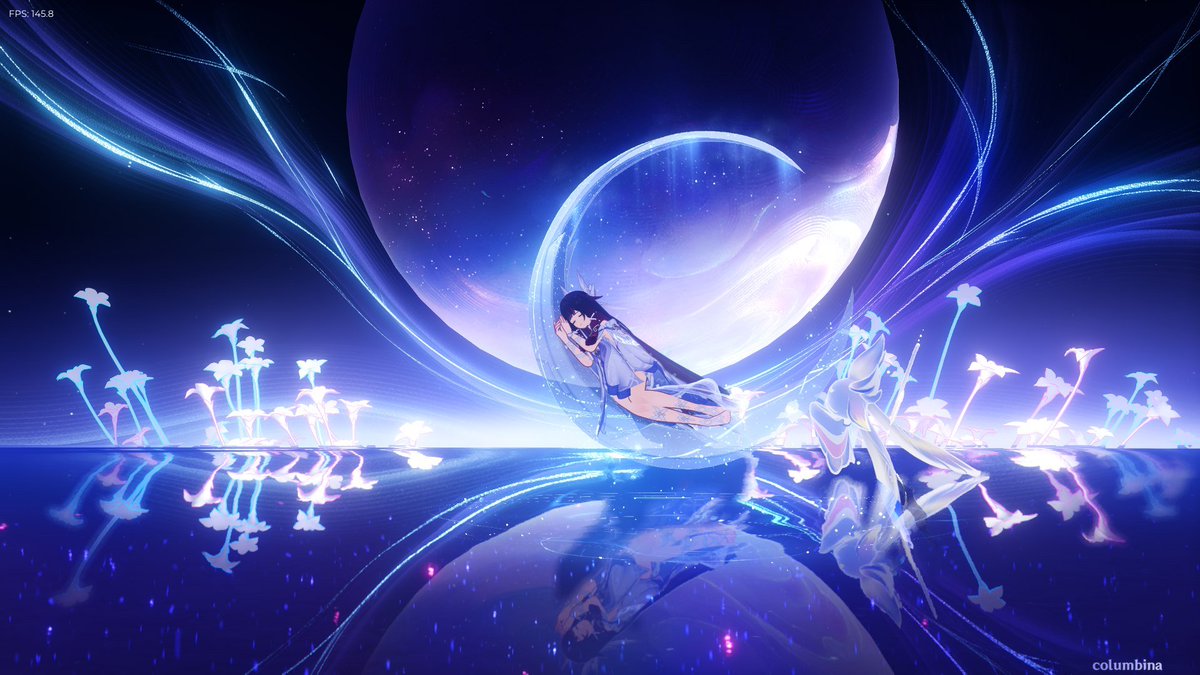 Columbina sleeping 

-Via Kuroo

#GenshinImpact