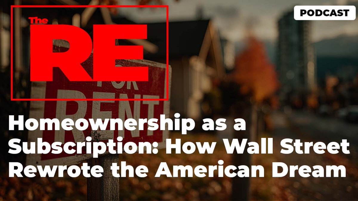 TheTruthProjec6's tweet image. In this Ripple Effect analysis, we talk through how Wall Street quietly reshaped homeownership into a subscription model that locks families out of equity and builds profit through permanent rent cycles.
🔗 the-truth-project.com/homeownership-…
#HousingCrisis #AmericanDream #Economy