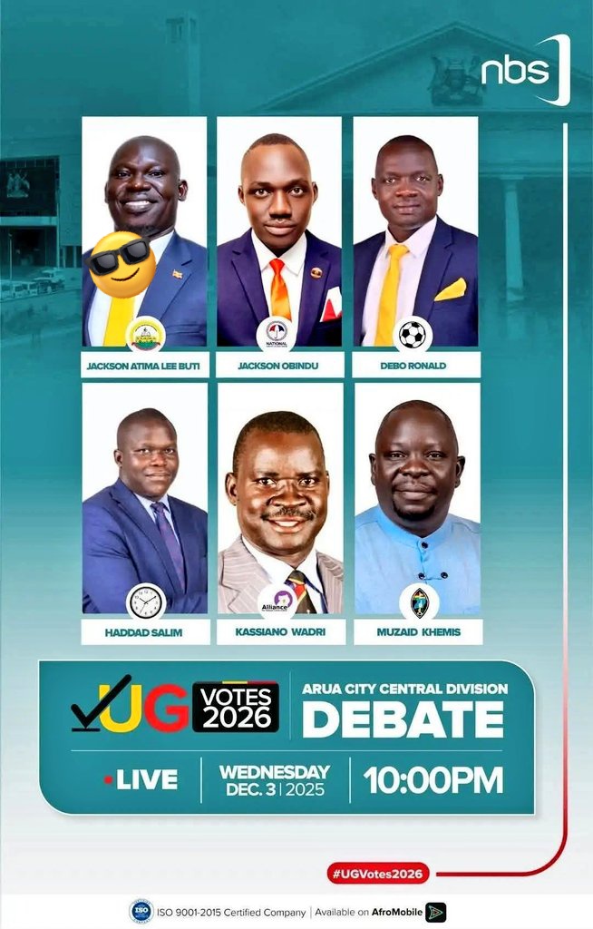 Hadad Salim is outshining the rest of the candidates with so much intellectual capacity not even Kasiano Wadri can match him. This is how an MP candidate is supposed to speak. The outgoing MP is lucky to hide under the Hill 🤣🤣.