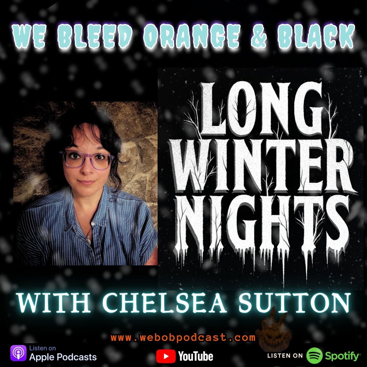 Carterwroteit's tweet photo. EPISODE 160 – LONG WINTER NIGHTS with Chelsea Sutton

We chat with Chelsea Sutton about Holiday Horror, Flash Fiction, Horror theater, the state of podcasting in 2025 and share the first episode of her new multimedia series LONG WINTER NIGHTS! https://t.co/zexnE0UyKJ