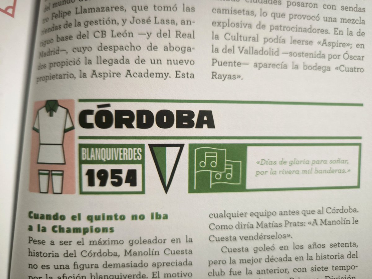tonicruzgon's tweet image. Un libro de fútbol en el que se mencione a Pepichi Torres siempre le merecerá la pena a un cordobesista. Es una excelente y divertida guía y, al contrario de lo que indica el título, resulta muy útil par enfermos de la pelota. Enhorabuena @lalibreta @estoesunajena y @futbolycine