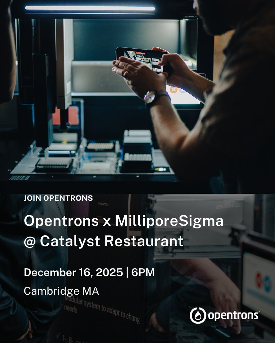 Opentrons tweet media