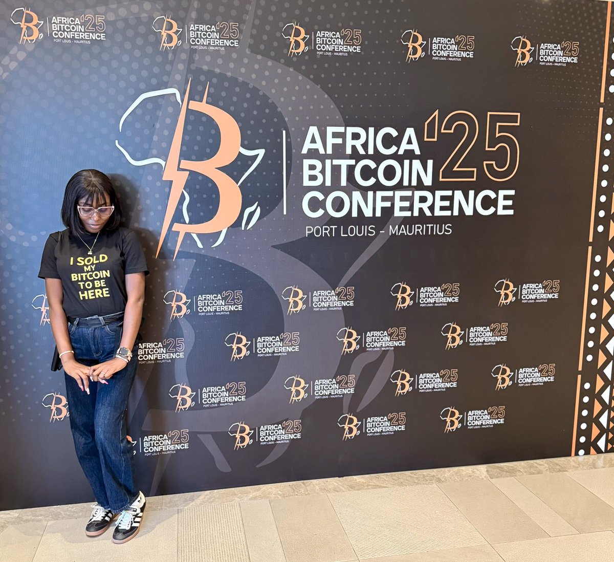 _RulesPlayer's tweet image. I’m not here for hype. 
I’m here because once you understand #Bitcoin, silence becomes harder than conviction.…Day 1 at #ABC2025🇲🇺

Tshirt Credit : @thenosaosas