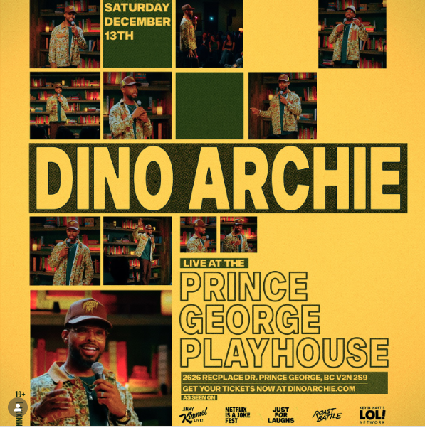 jturnerentgroup's tweet image. Also coming up in December for the hilarious Dino Archie, don't miss these shows!

Dec 13 - The Prince George Playhouse Prince George, BC

Dec 17 - @PunchLineSac, Sacramento, CA

Dino Archie
bit.ly/49VnIrY