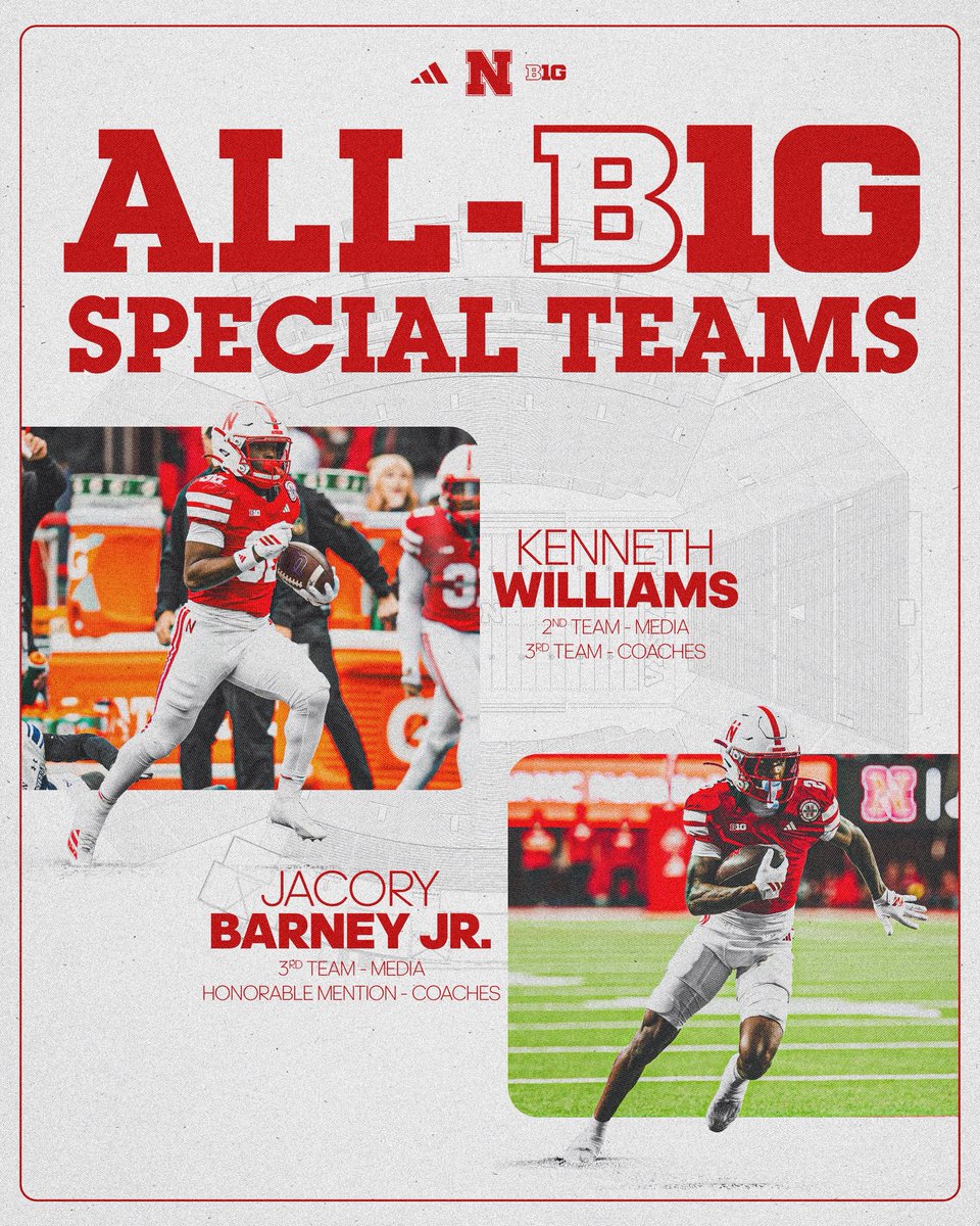 Nebraska Football tweet media