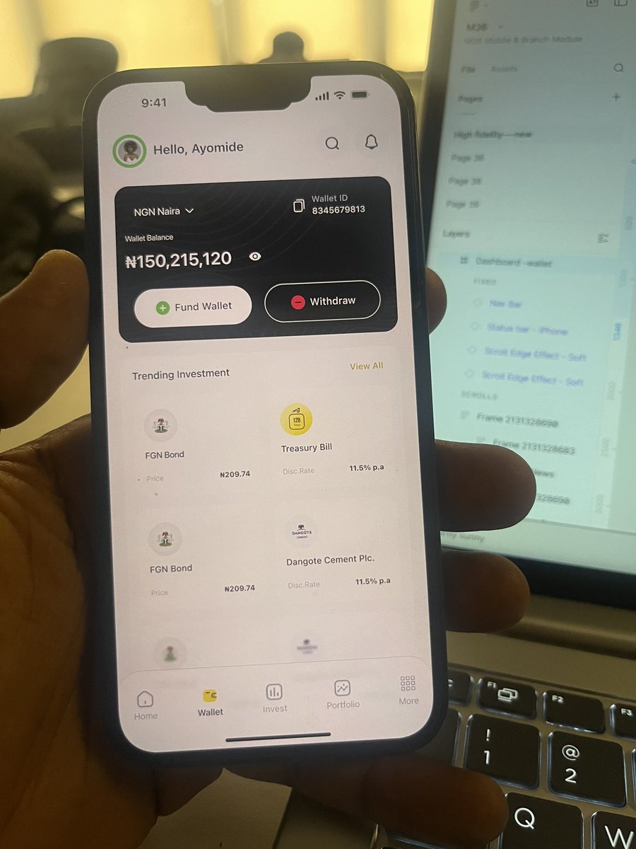 Tobi_A_Designer's tweet image. Currently designing an intuitive investing app for a leading bank in Nigeria, focused on making wealth-building accessible, secure, and user-friendly for everyday Nigerians.

#investmentapp #MobileAppDevelopment #Productdesign #UIUXDesign