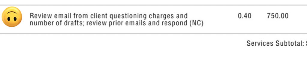 TheSalonDon's tweet image. Update:

I’ve been charged .4 hours for questioning charges