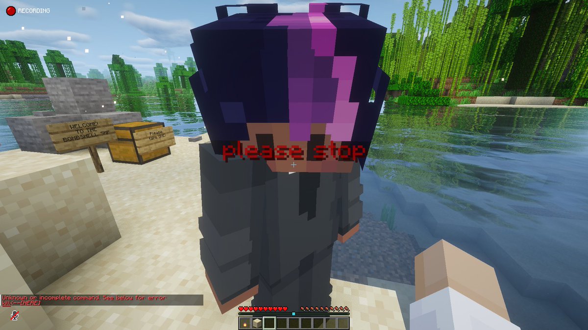 KalesteReal's tweet image. This is going to be soooooo fun. 💗🐚💣　Feat server admin @tqrmmc during setup. #BombshellSMP