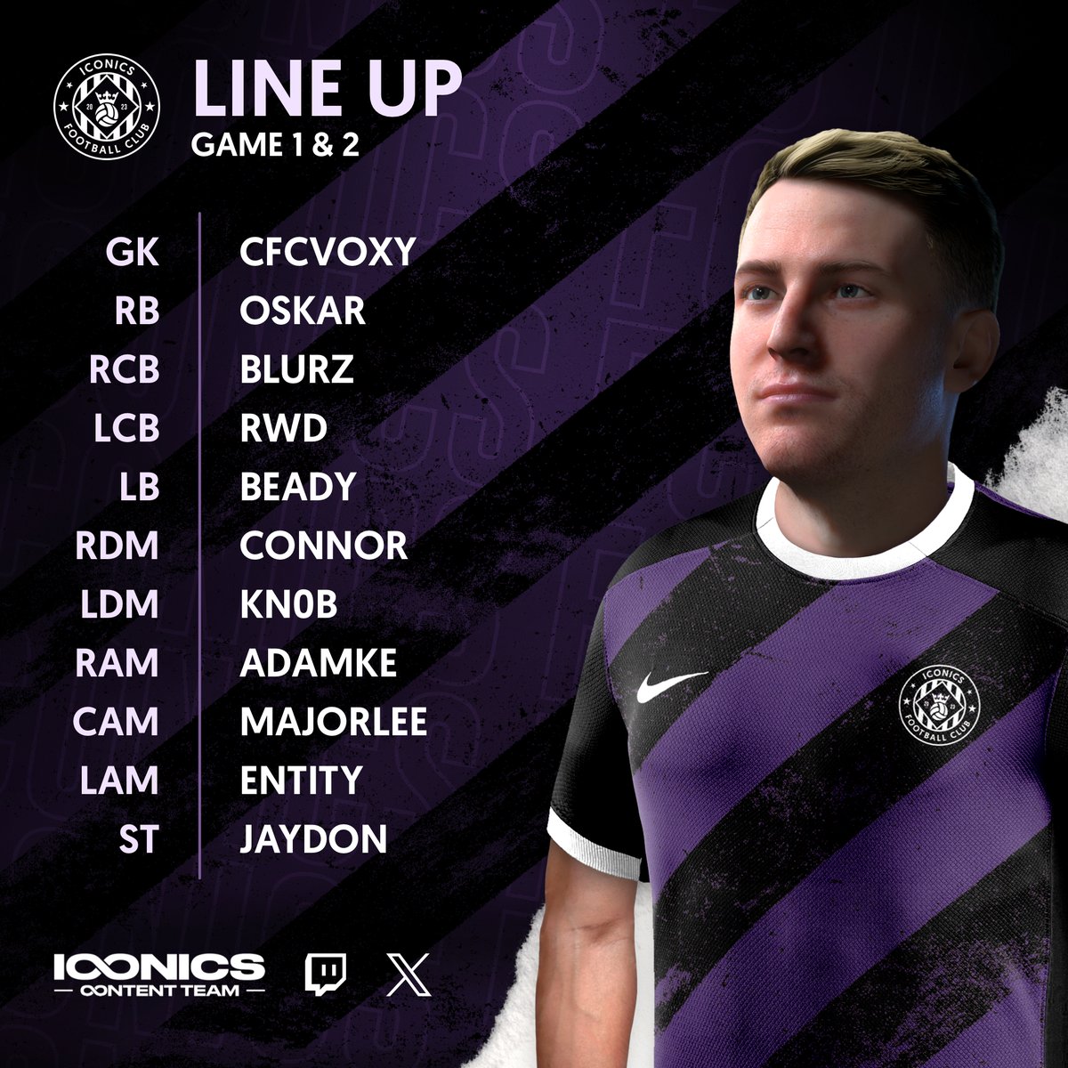 Iconics FC tweet media