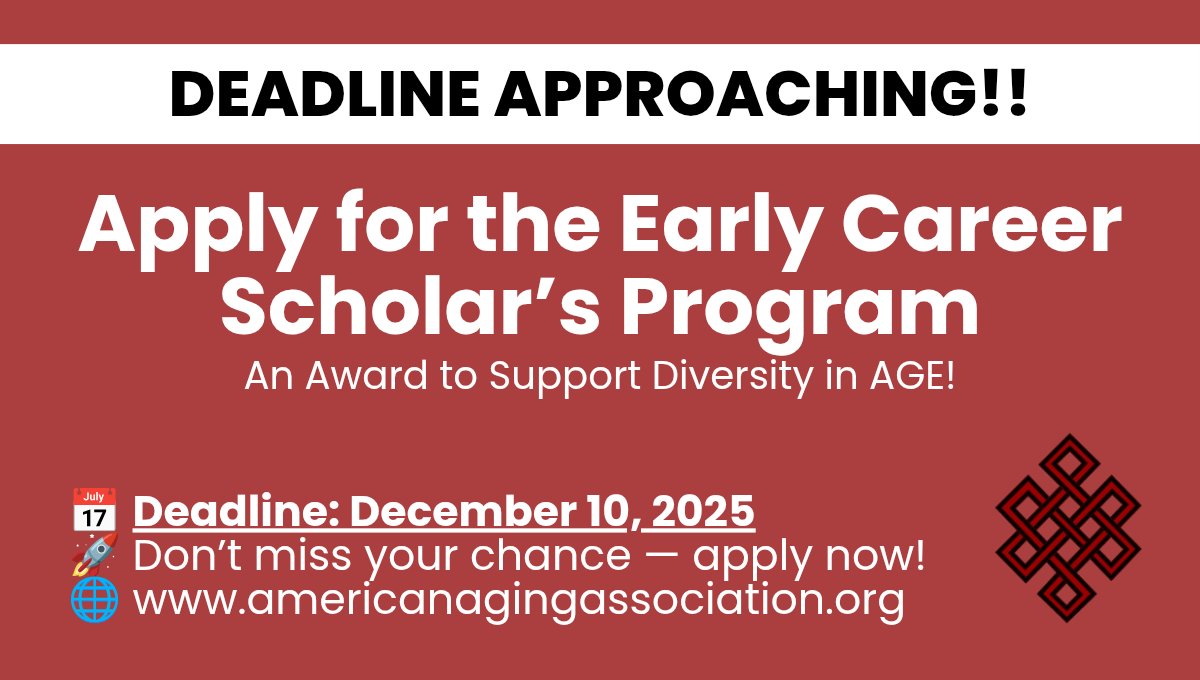 American Aging Association tweet media