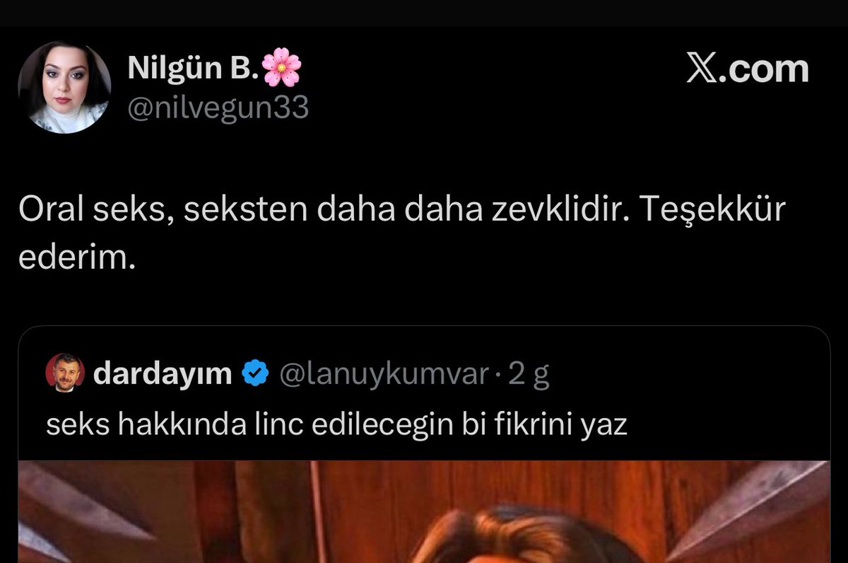 Tivitim çalınmış. Bari teşekkür kısmını değiştirseydi