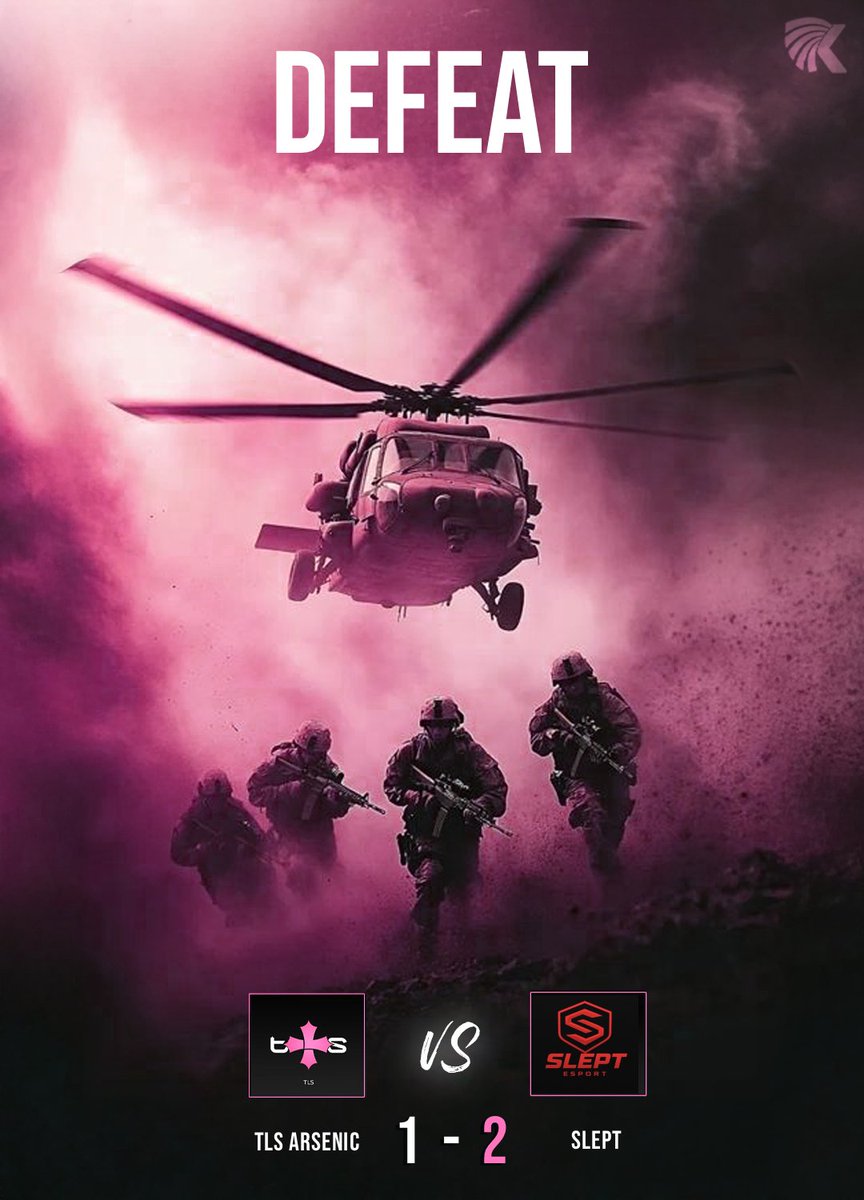 🏆 CDL CUP #2 by <a href="/Sked_GG/">Sked - Tournaments & Ladders</a> 

Premier tournoi à 4 pour le roster #Arsenic malheureusement pour notre roster nous nous inclinons face à SLEPT (1-2) malgré une belle victoire en HP (250-249) ! 😪

#TLSEnergy 🌟