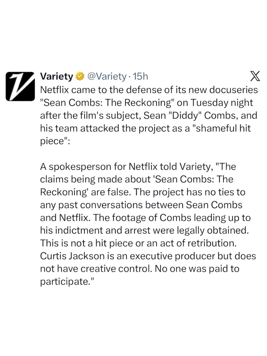 NUMBER 1 DOCUMENTARY ON <a href="/netflix/">Netflix</a> IN THE COUNTRY. 
#thereckoning