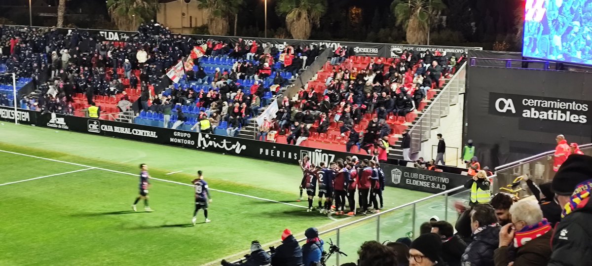 Juansemperee's tweet image. #exVCF GOL DE HAMZA BELLARI con el #CDEldense

Gol de falta directa para igualar la eliminatoria entre Eldense y Almería