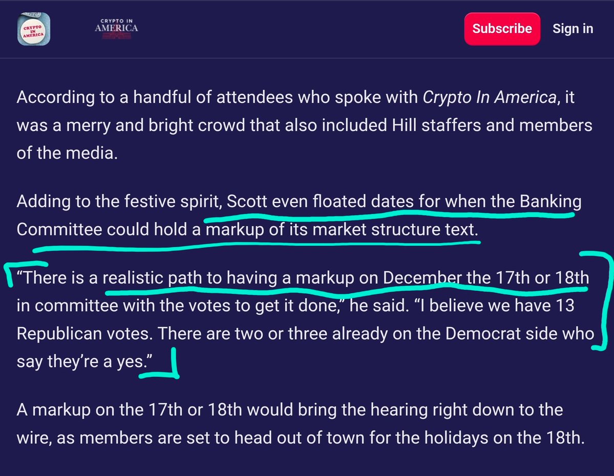 DigPerspectives's tweet image. Clarity Act Update.👇