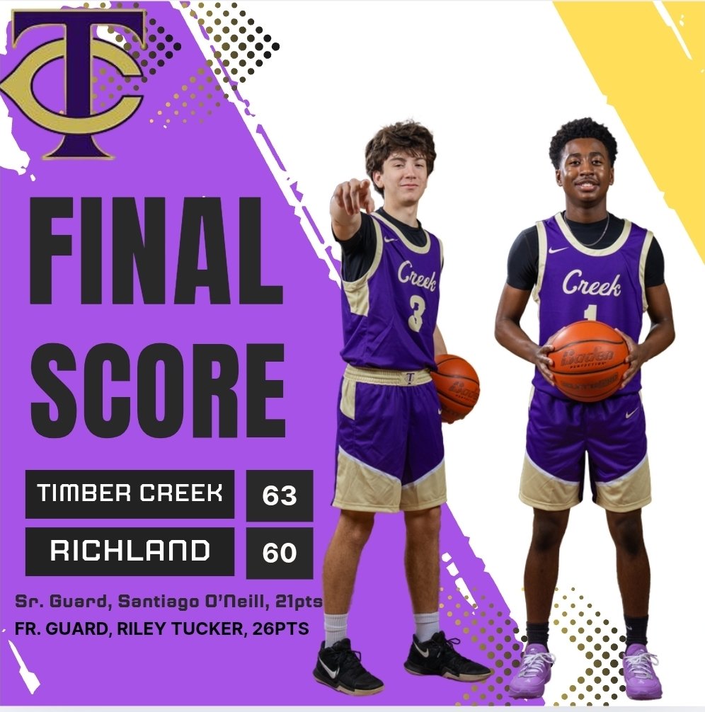 Timber Creek Boys Basketball tweet media
