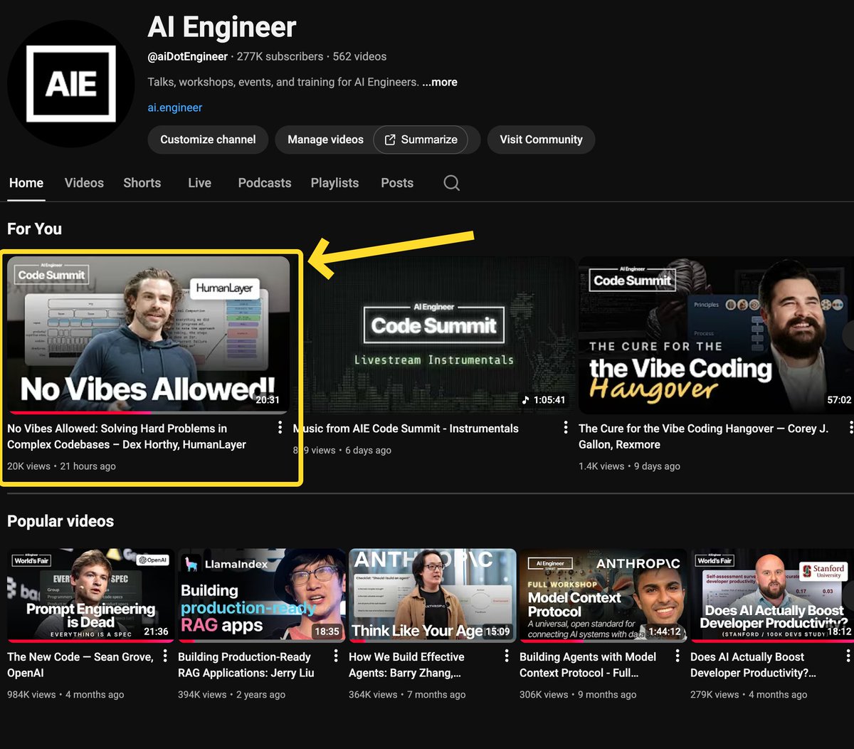 まだかなり早いですが、これはまたAIEのトップ講演の一つです。@dexhorthyは講演に多大な労力を費やしており、その成果がはっきりと表れています。AIEで@0xblacklightと話をした際に、@humanlayer_devが「Sup