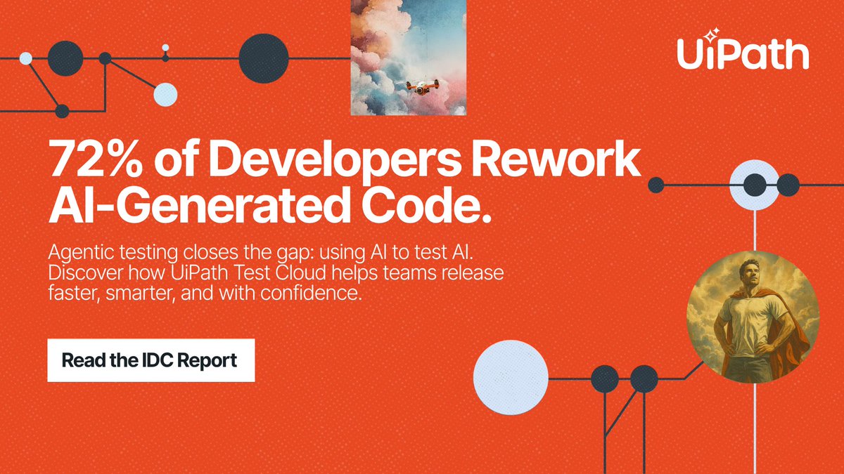 TuratiDieg15021's tweet image. DYK? 💡 72% of developers revise nearly half of their #AI-generated code. That means testing is more critical than ever. To fully realize the potential of AI-driven development, you need AI-infused QA, a la #AgenticTesting. Learn more in the report: spr.ly/601472YZi