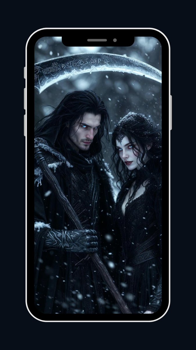 ajdasoddities's tweet image. The Last Breath Of Winter ❄️
They do not hold hands.
They hold the end of the world.
🔗 ko-fi.com/s/360c9a6f45

#HellWinter #DarkFantasy #DarkRomance #AIart #PhoneWallpaper