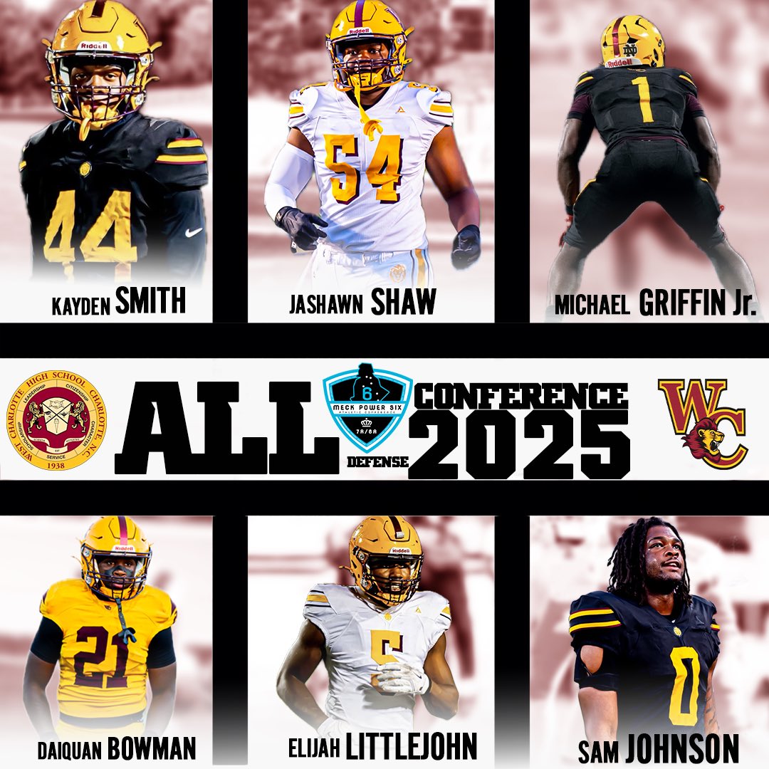 DubCFootball's tweet image. 2025 All-Conference Lions!
#ManTheThrone | #FordBoyz