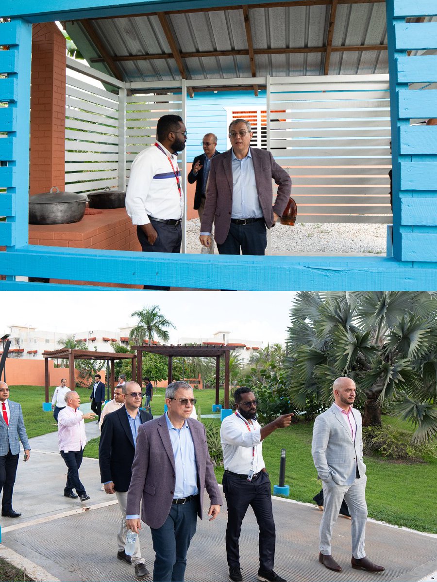 cjb_rd's tweet photo. Recientemente realizamos un recorrido en #Cjb junto a la delegación colombiana de la Universidad UNISABANETA, encabezado por el viceministro Camel Curi. Exploramos oportunidades de colaboración educativa, tecnológica e industrial, con enfoque en la industria aeronáutica. https://t.co/rwY9qo6Y3G
