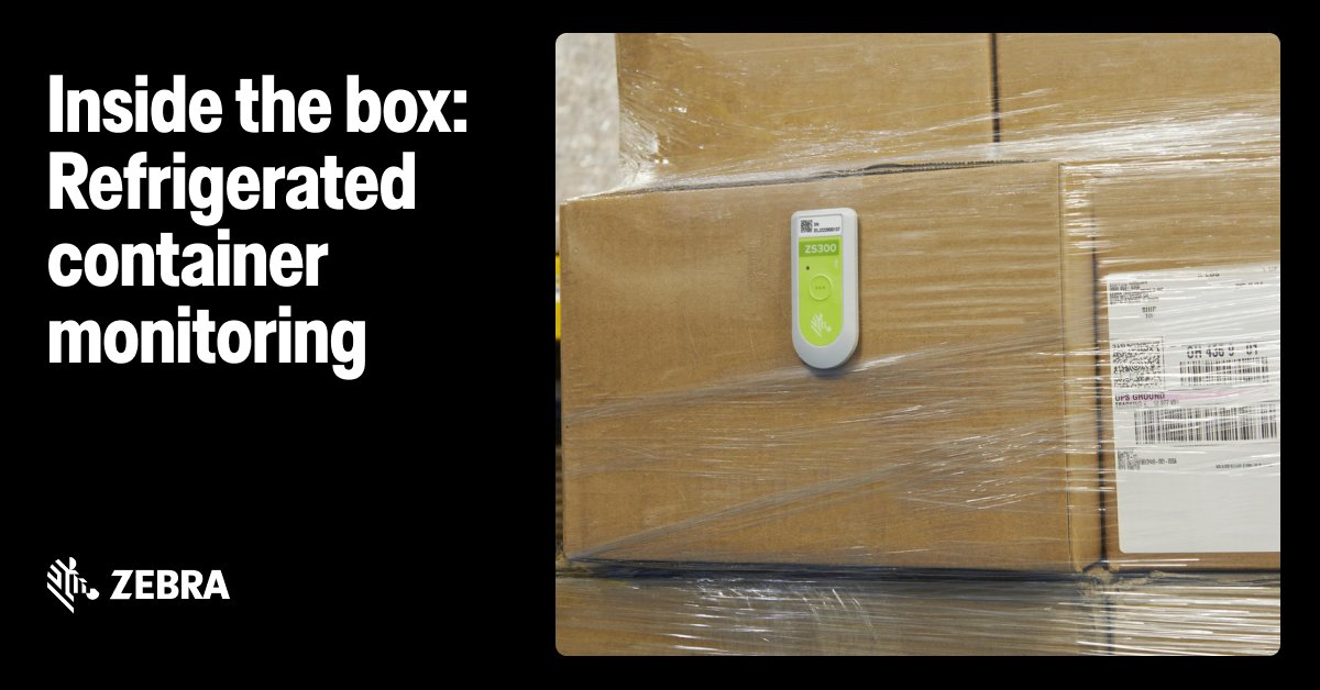 ZebraTechnology's tweet image. Affordable sensors are changing the game for temperature monitoring in refrigerated containers (reefers). With better accuracy, they help protect your shipments and ensure smooth delivery across the supply chain. Learn more about this in our latest blog. social.zebra.com/6019tdnxX