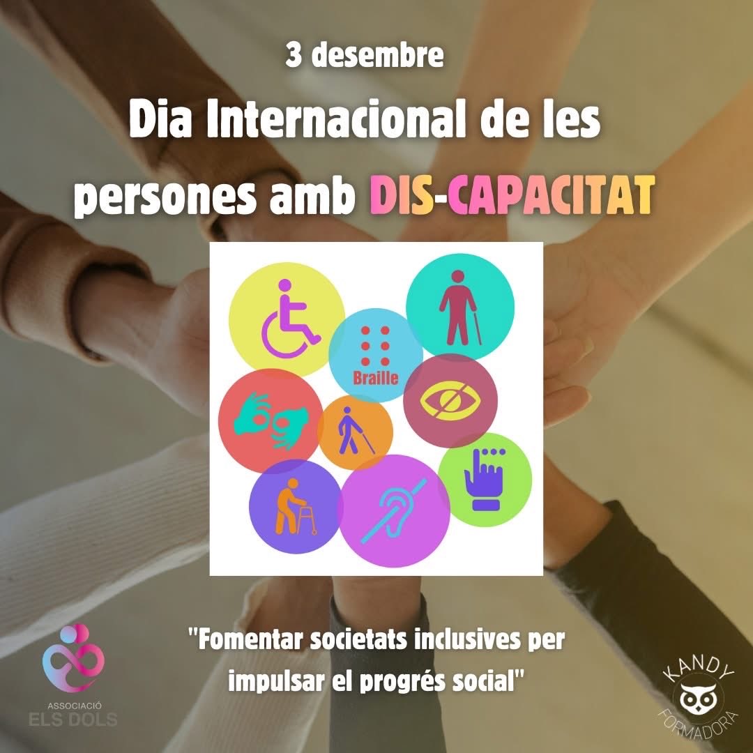 💯 Avui és el dia Internacional de les persones amb Dis-Capacitat.