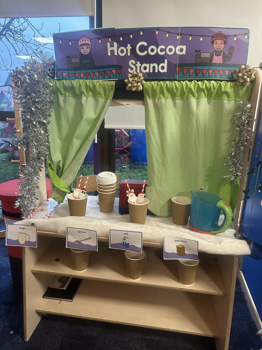 DairsiePS's tweet photo. Christmas has landed in the P1-4 classroom! 🎄 🎅 @FifePLTeam #fifeplay https://t.co/RFEjH8F08D