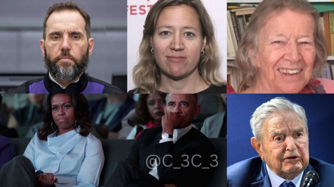 C_3C_3's tweet image. Nothing to see here…

Jack Smith’s wife Katy Chevigny produced “Becoming” the Michelle Obama documentary on Netflix.

Katy’s late mother Bell Gale Chevigny was a George Soros Senior Justice Fellow at the Open Society Foundation.

So there it is.

Dems to Obama to Soros.

Always.