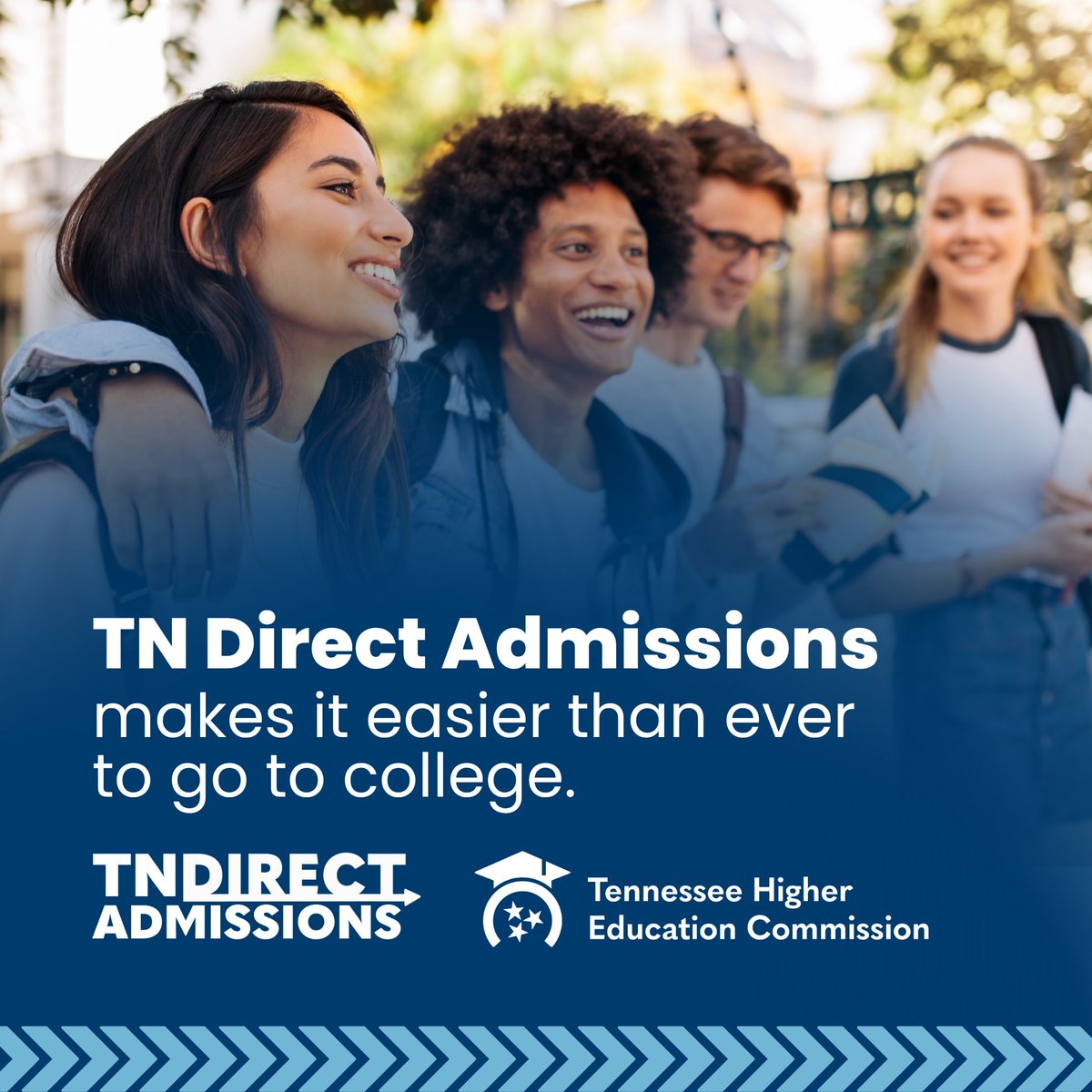 College Made Easy: Acceptance and Financial Aid, Delivered to You. ➡️ Discover your options: CollegeforTN.org/Direct-Admissi… #TNDirectAdmissions