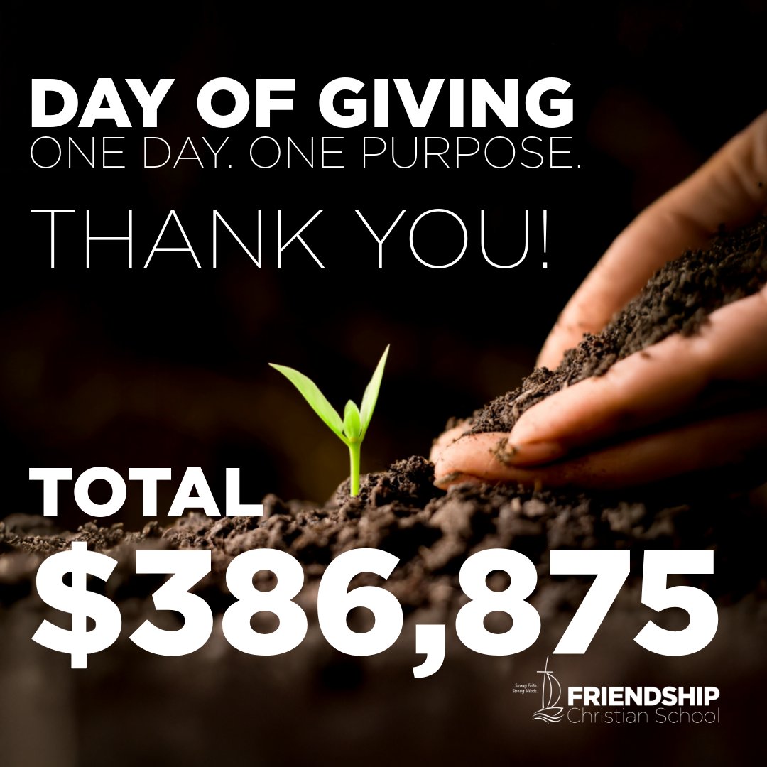 FCScommanders's tweet image. Thank you to everyone who helped us surpass our goal! FCS is blessed by you.💚