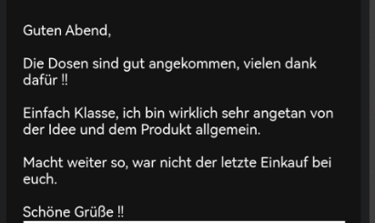 tastybitcoin's tweet photo. Solche Kommentare tun richtig gut! 😀 https://t.co/KhOwGJZlhr https://t.co/JZQGpt8M1v