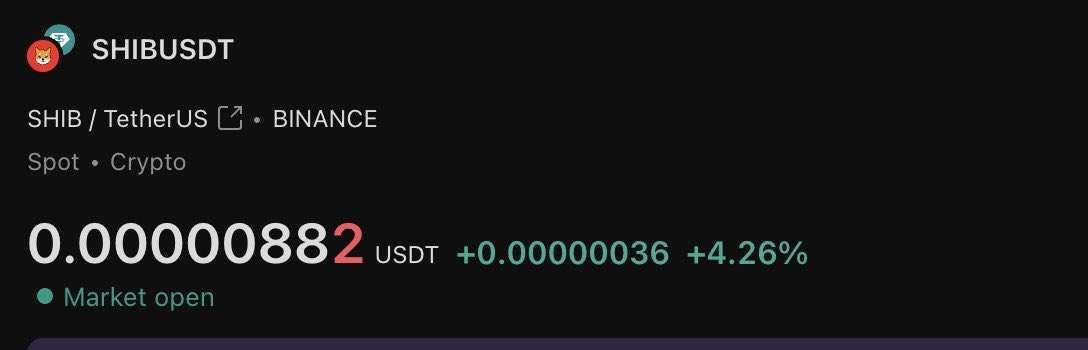 Retweet if you want $SHIB to keep pumping and hit $1 👀🐕