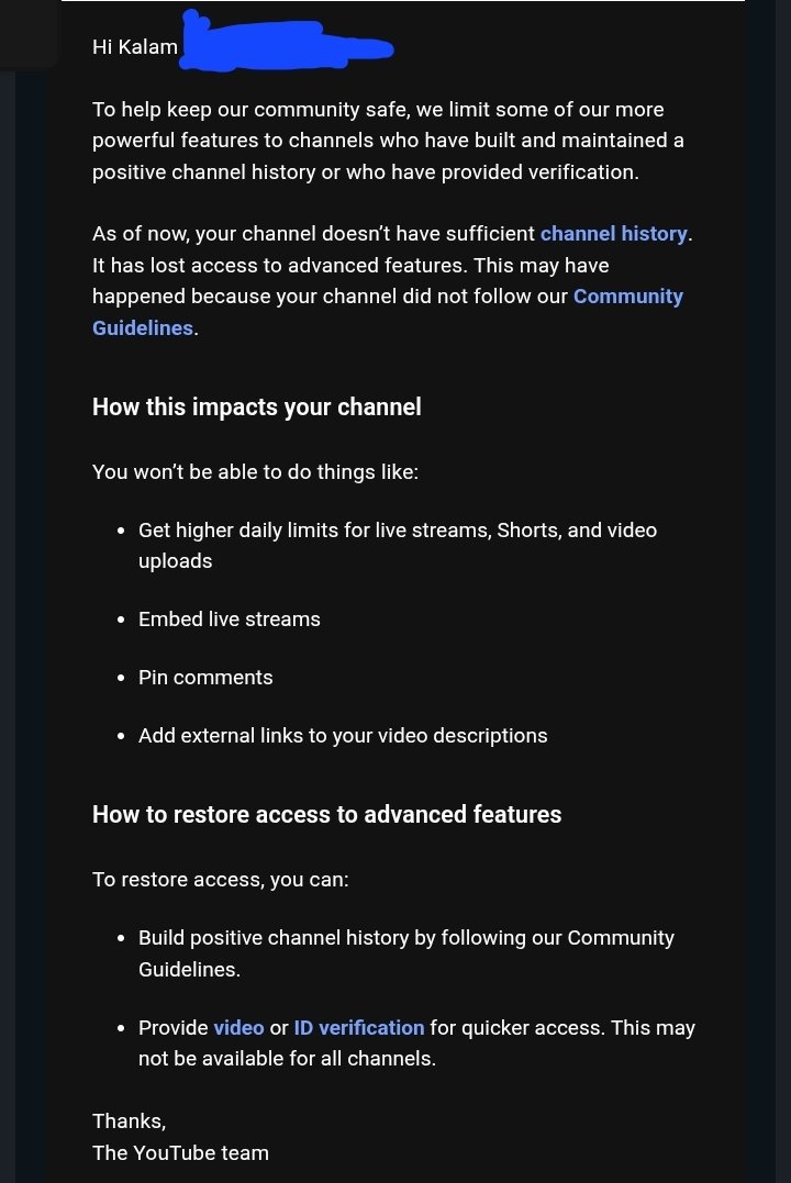 KalamShellaby's tweet image. Erm what the actual fuck YouTube I UPLOAD OFTEN AND I HAVEN'T BROKEN COMMUNITY GUIDELINES What about Beatles Rock Band gameplay BREAKS COMMUNITY GUIDELINES?!
@TeamYouTube explain this please
