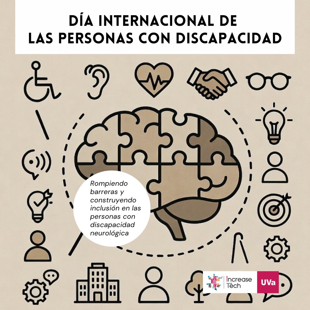 TechIncrease's tweet image. Día Internacional de las Personas con Discapacidad 🧩
Rompiendo barreras y construyendo inclusión en las personas con discapacidad neurológica.
#Discapacidad #Inclusión