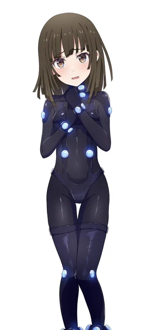 お題箱より ガンツスーツ撫子