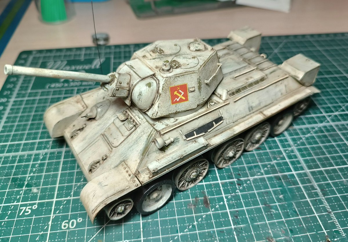 Garismilik's tweet photo. Weathering
T-34-76 #pravda high school
#girlsundpanzer #garupan #gup https://t.co/j2AGsxR8I3