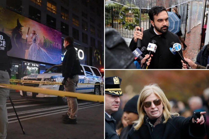 matjendav4's tweet image. Mamdani will take credit for this and he even hasn’t been sworn in yet ~ ~ Big Apple shootings hit all-time low, subways safer, retail theft dips 20%, new NYPD crime stats show trib.al/chXXZRT