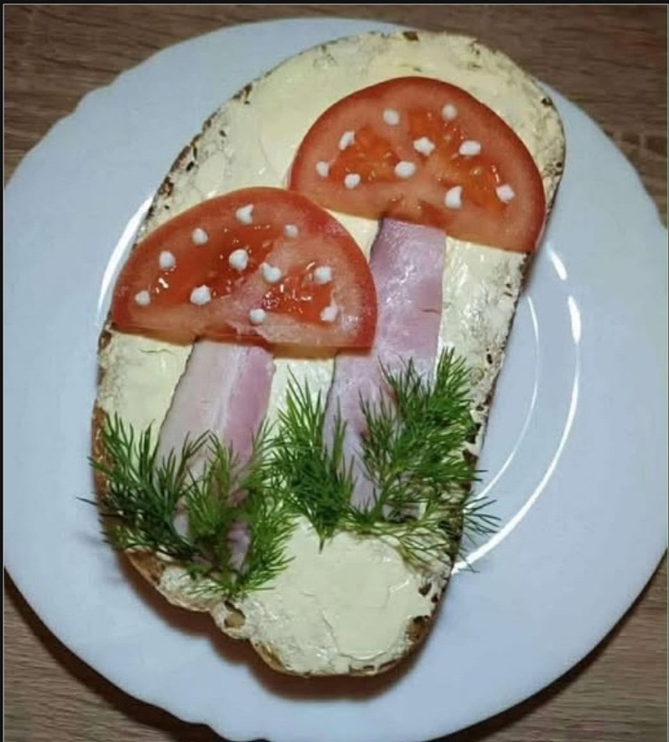 Noch ne Bemme und dann ins Bett, Nachti 😀