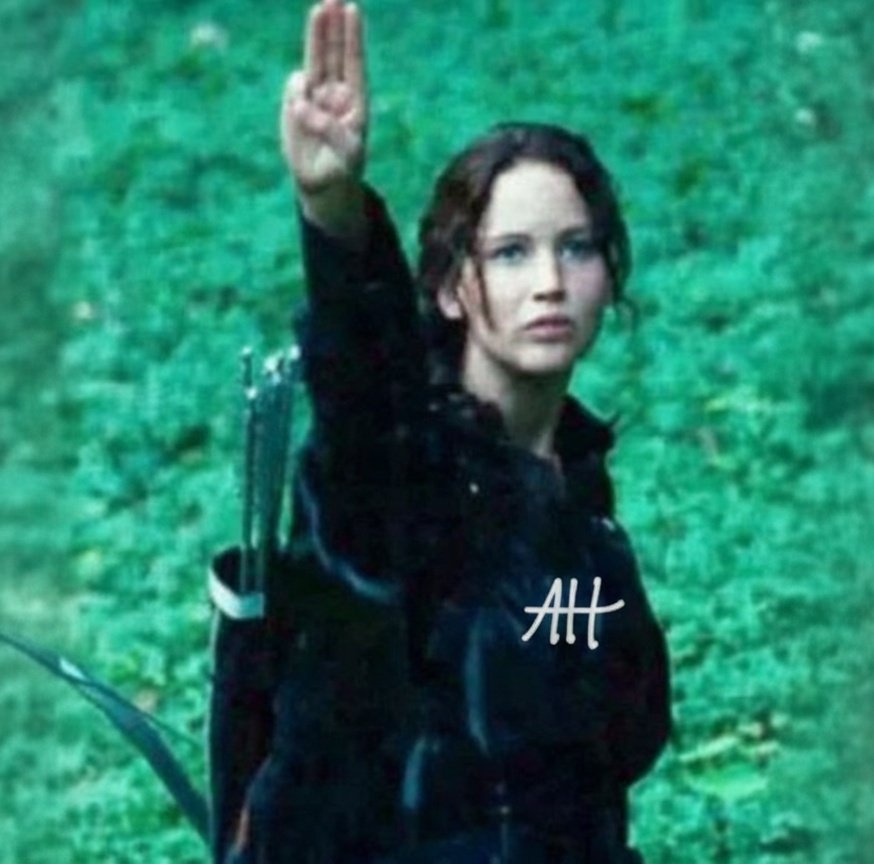 Sabían que el saludo de resistencia de Katniss Everdeen es con 3 dedos por las 3T? Tierra, Techo y Trabajo.
SE LES ESTÁ LLENANDO EL CULO DE PREGUNTAS