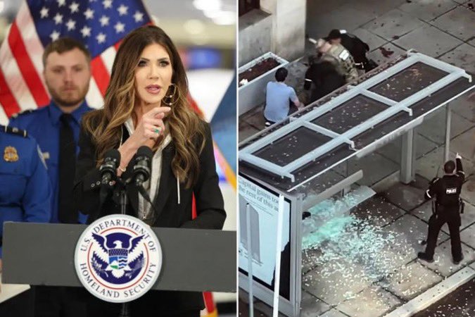 matjendav4's tweet image. I’m with Kristi 👍🏻~ ~ DHS chief Kristi Noem wants full travel ban on ‘every damn country’ she says sends ‘killer’ migrants to US trib.al/8RrwdIy