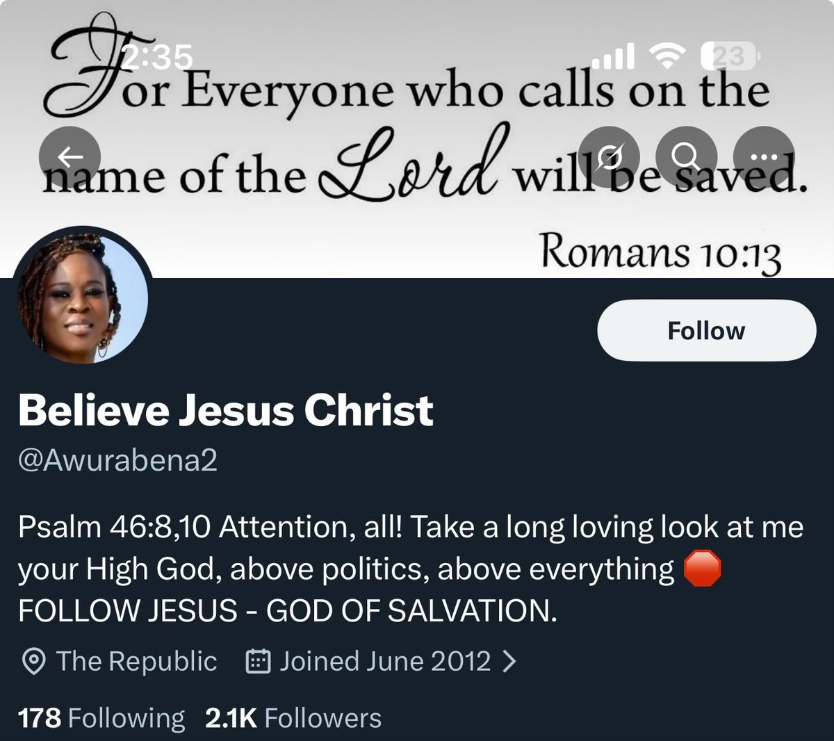 Dreadservative's tweet image. Who are these strange people. You know they’re in a cult in real life.
@Awurabena2