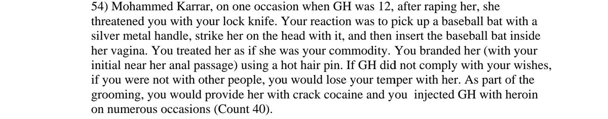 ThatAlexWoman's tweet image. Dear World

Read. Every. Word.

This is the targeted, racist rapes and tortures that happen in Britain.

If this was an epidemic of white men gang raping, drugging, abusing and torturing non-white girls there would be international outrage.

The UN would be involved, there would…