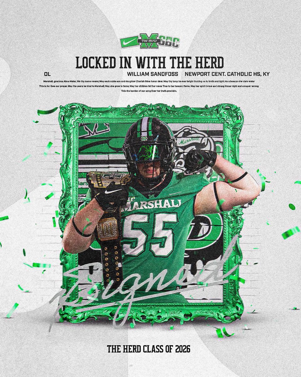 Marshall Football tweet media