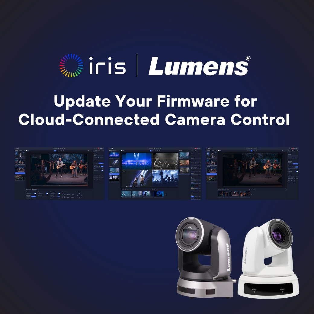 LumensLadibug's tweet image. Lumens expands its integration with @Iris, bringing built-in cloud-based intelligent control to the VC-A53 and VC-A71P PTZ cameras — all enabled through a simple firmware update. 
Promo code LUMENSFREE to enjoy a 30-day free upgrade to Iris.

Info:
mylumens.com/en/Page/161/lu…