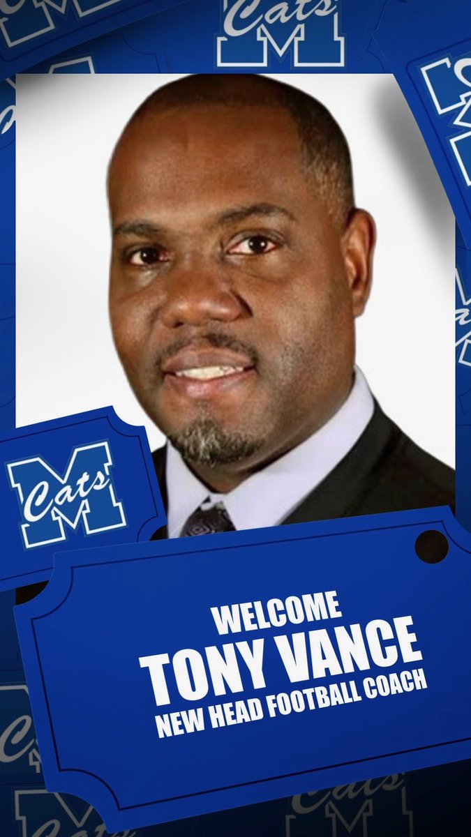 CTeducator's tweet image. Meridian Public Schools hires Tony Vance as Head Football Coach! 💙