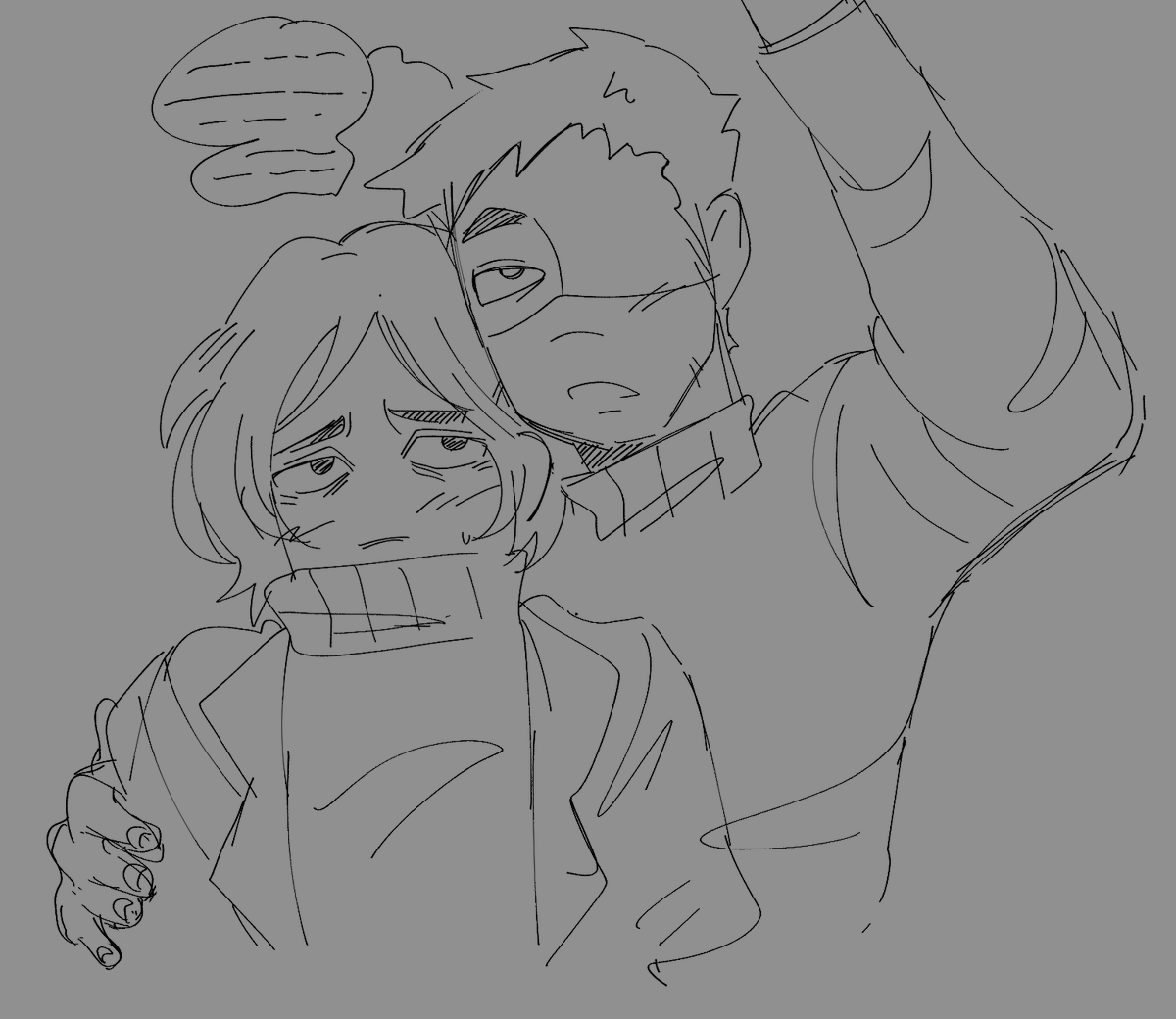 PALECOATOWNER's tweet photo. doodle before i go

#ninah #noimnotahuman #coatguy https://t.co/wOXJZEaPtv