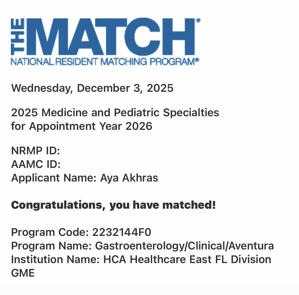 Aya Akhras, MD tweet media